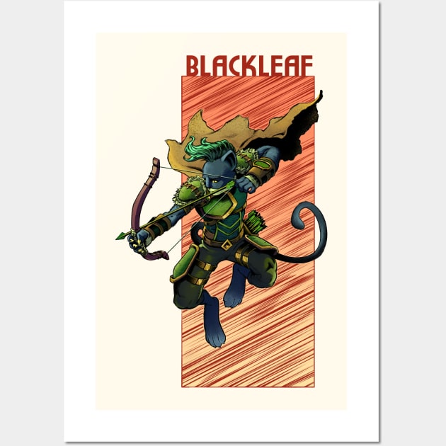 BLACKLEAF Wall Art by JasonPiperberg